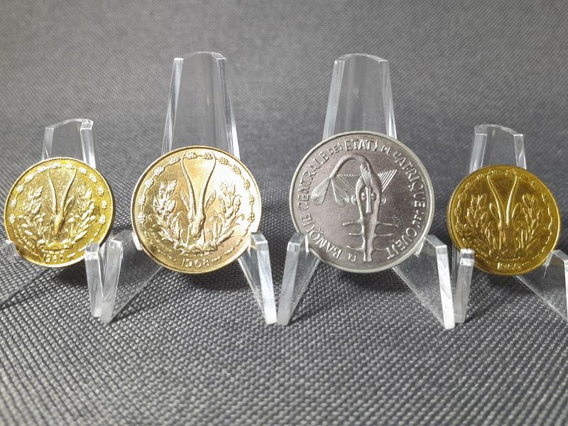 Münzen Set Westafrika 1960 1967 1968 5 10 100 Francs Erhaltung! Münzen Set Westafrika 1960 1967 1968 5 10 100 Francs Erhaltung!