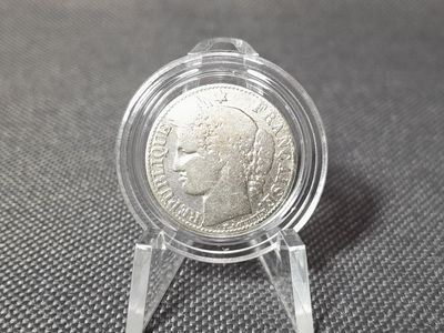 Silbermünze Frankreich 1882 A 50 Centimes Paris