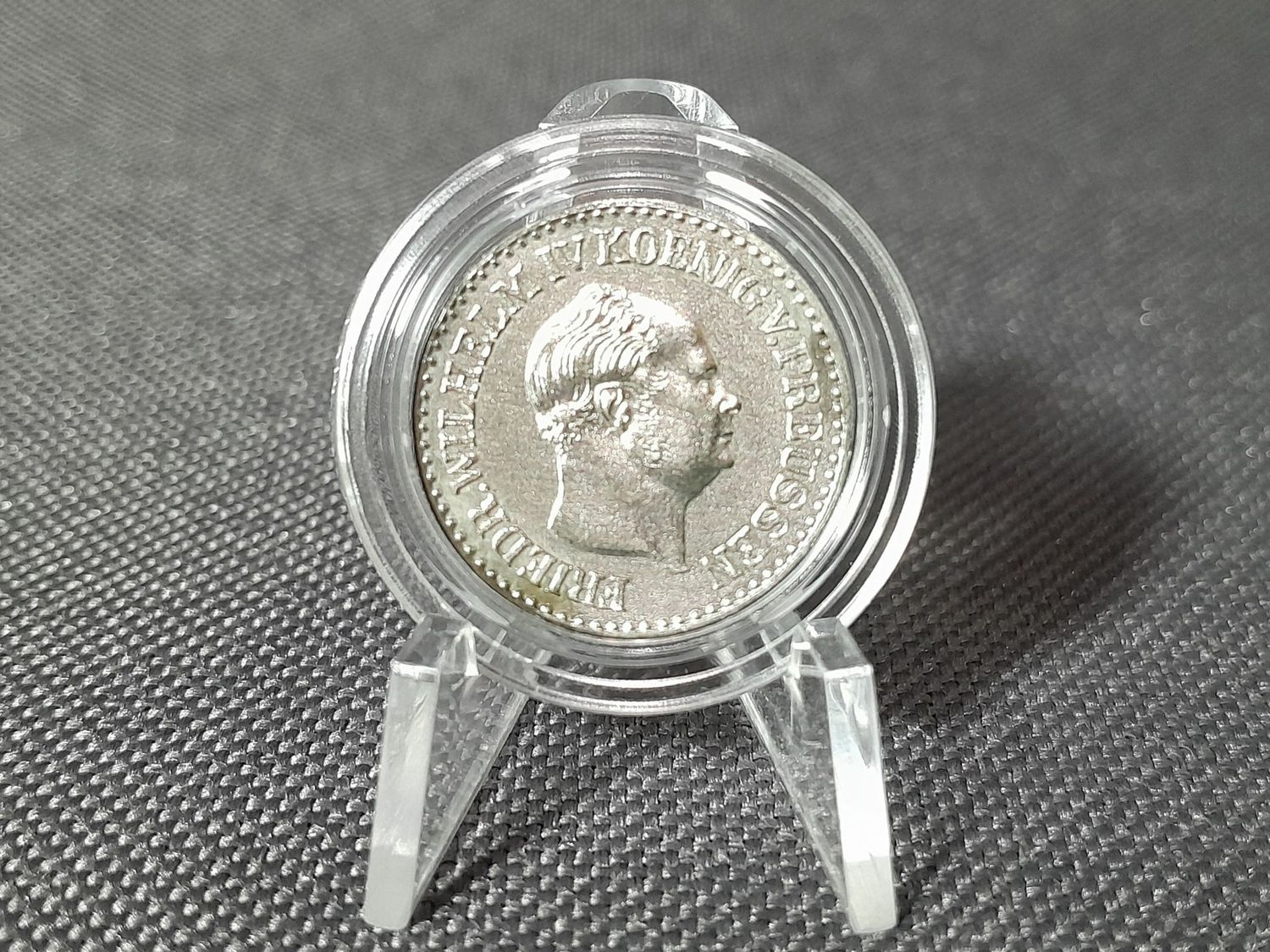 Silbermünze 1858 A Preussen 1 Silbergroschen Altdeutschland Friedrich Wilhelm IV. Erhaltung Silbermünze 1858 A Preussen 1 Silbergroschen Altdeutschland Friedrich Wilhelm IV. Erhaltung