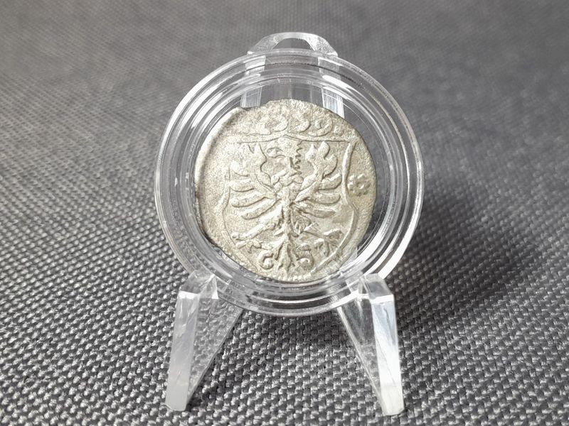 Silbermünze 1559 1 Dreier 3 Pfennig Joachim II. Preussen Altdeutschland