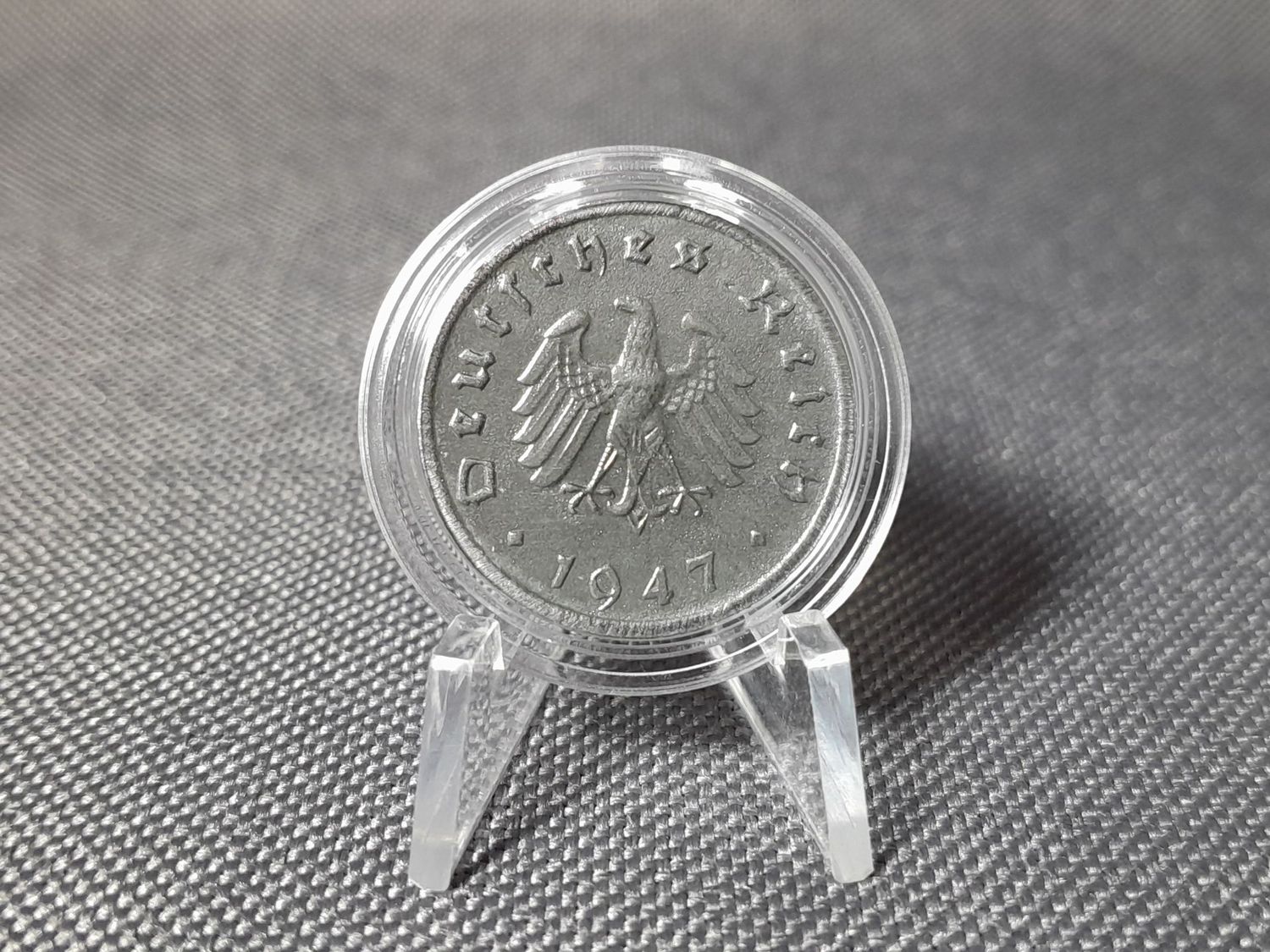 Münze Drittes Reich 1947 F 10 Reichspfennig Alliierte Besatzung Besetzung Erhaltung! (2.) Münze Drittes Reich 1947 F 10 Reichspfennig Alliierte Besatzung Besetzung Erhaltung! (2.)