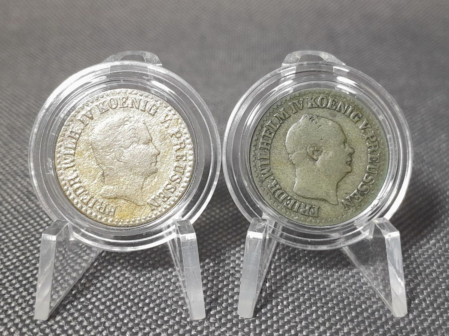 Silbermünzen Set 1849 1856 A 1 Silbergroschen Preussen Altdeutschland Friedrich Wilhelm VI.