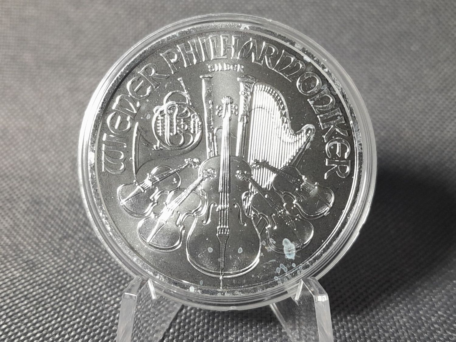 Silbermünze Österreich 2020 1,5 Euro Wiener Philharmoniker 1 Oz Unze Silbermünze Österreich 2020 1,5 Euro Wiener Philharmoniker 1 Oz Unze
