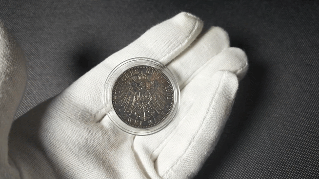 Silbermünze Deutsches Kaiserreich 1901 A 2 Mark Friedrich I Wilhelm II 200 Jahre Preussen Erhaltung