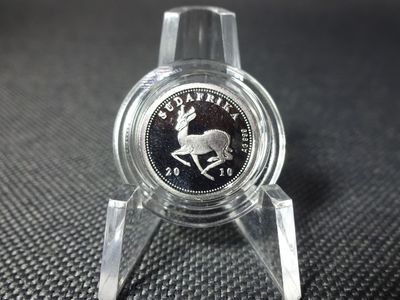 Silbermedaille Südafrika 2010 Fussball WM Johannesburg Soccer City 1/25 Oz Unze