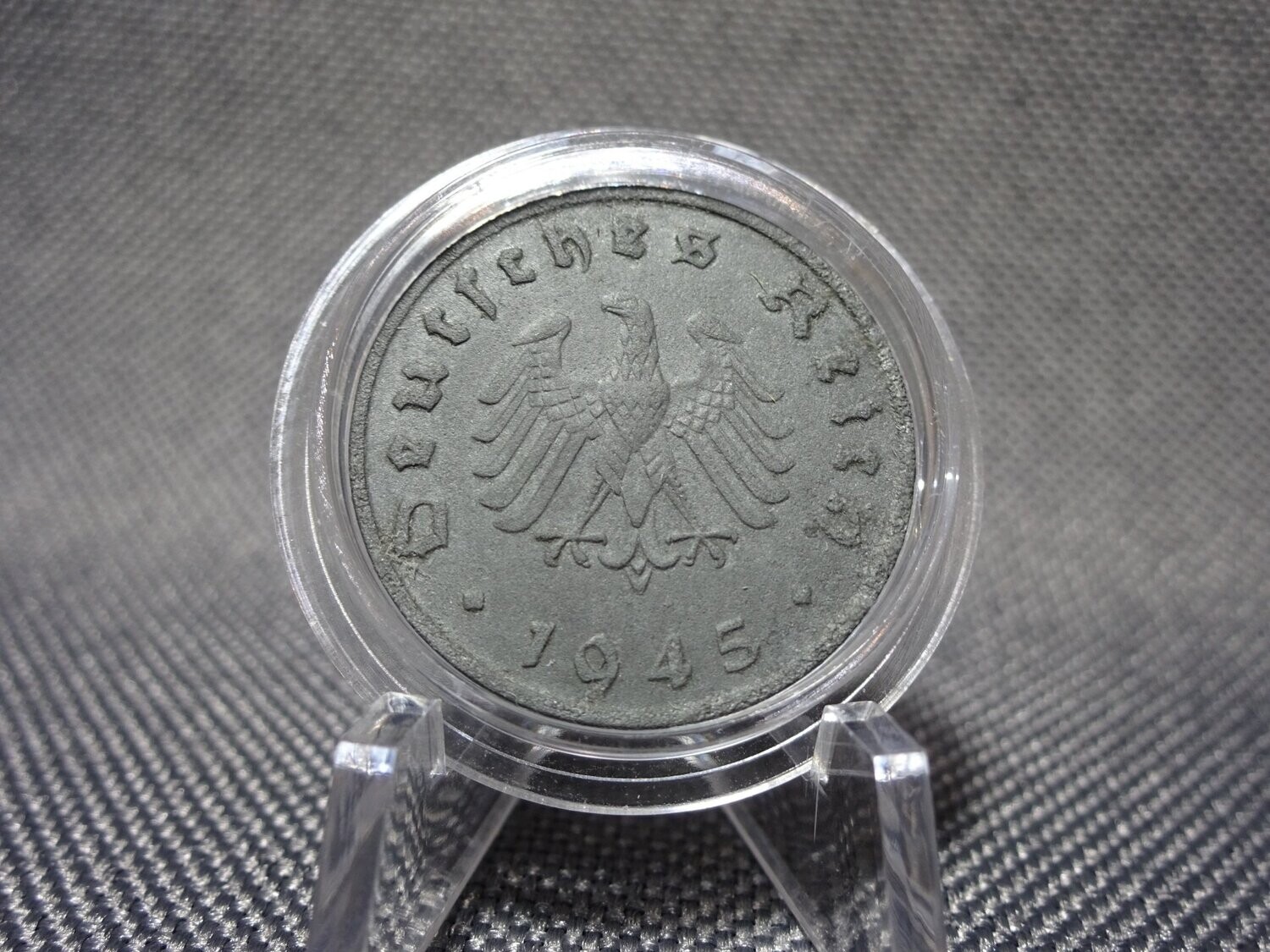 Münze Drittes Reich 1945 F 10 Reichspfennig Alliierte Besatzung Besetzung (1.) Münze Drittes Reich 1945 F 10 Reichspfennig Alliierte Besatzung Besetzung (1.)