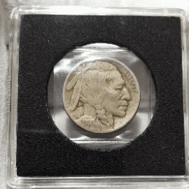Münze USA 1914 5 Cents Buffalo Nickel Indian Head Fehlprägung