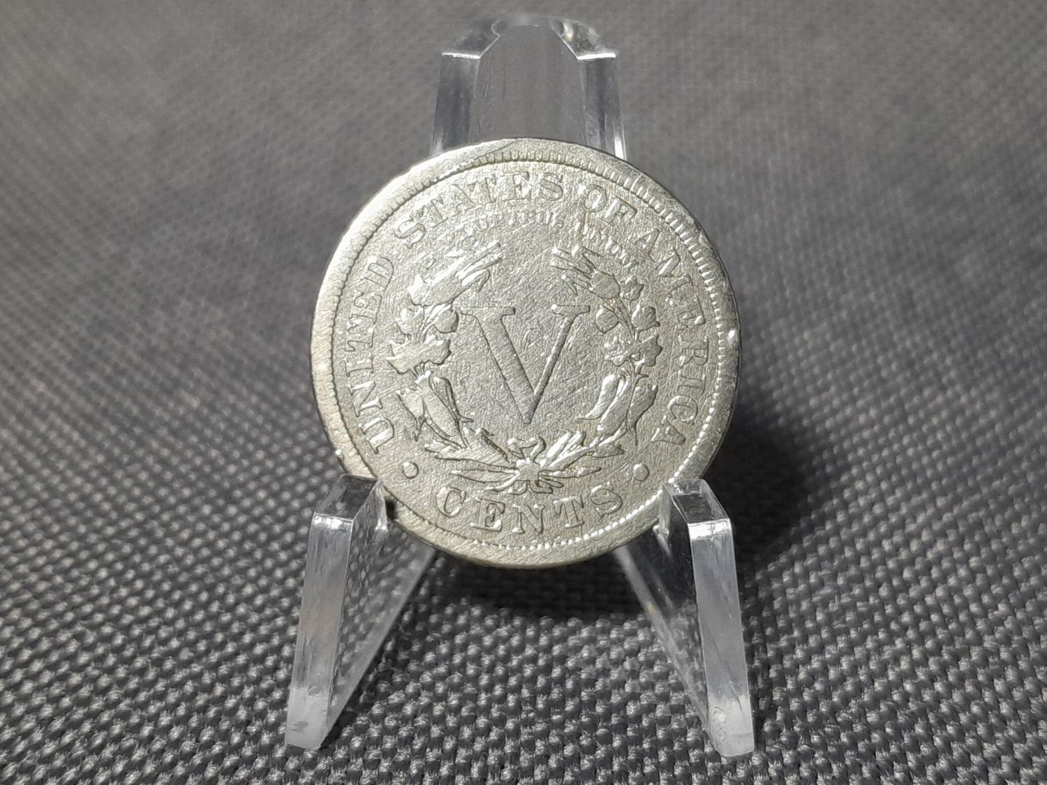 Münze USA 1897 5 Cents Liberty Nickel Münze USA 1897 5 Cents Liberty Nickel