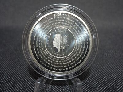 Silbermünze 2006 5 Euro Niederlande 200 Jahre Belastingdienst