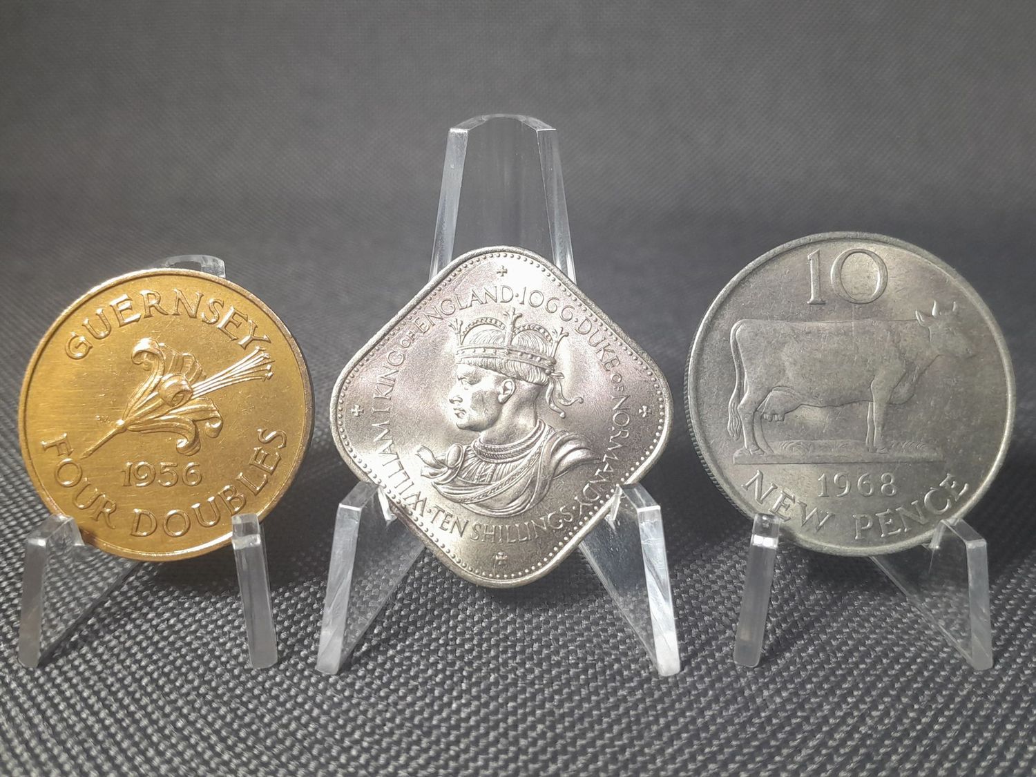 Münzen Set Guernsey 1956 1966 1968 4 10 Doubles New Pence Schilling Münzen Set Guernsey 1956 1966 1968 4 10 Doubles New Pence Schilling