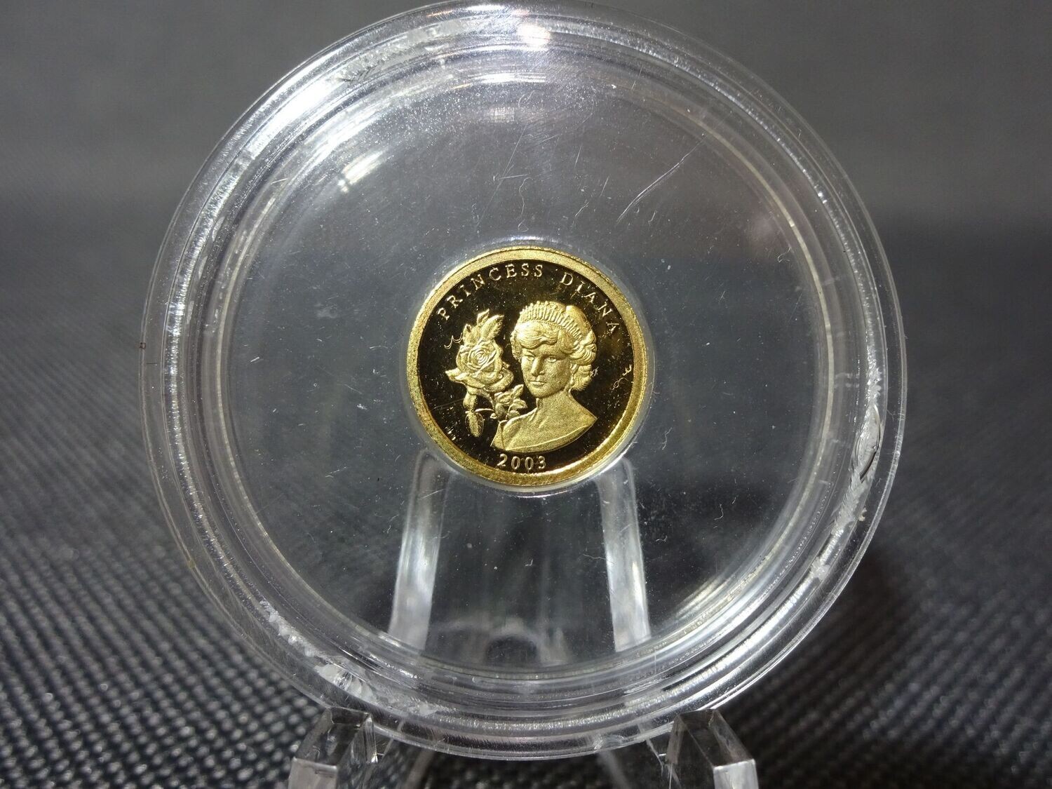 Goldmedaille Princess Lady Diana 2003 Rose 0,5 g Goldmedaille Princess Lady Diana 2003 Rose 0,5 g