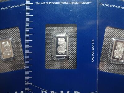 Platinbarren Schweiz PAMP Blister 1 g Platinbarren Schweiz PAMP Blister 1 g