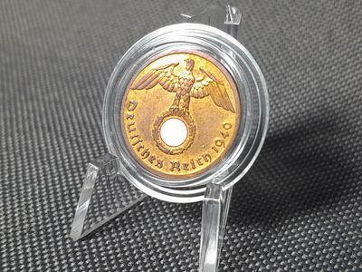 Münze Drittes Reich 1940 F 1 Reichspfennig Stuttgart Erhaltung!