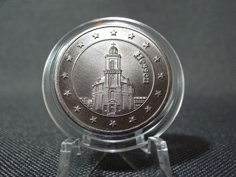 Münze Deutschland 2 Euro Probe Hessen Specimen Münze Deutschland 2 Euro Probe Hessen Specimen