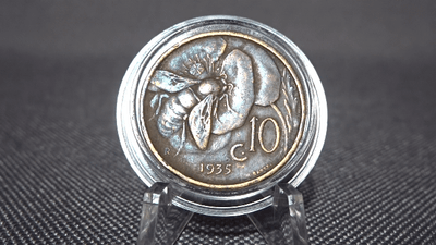 Münze Italien 1935 10 Centesimi Honigbiene Vittorio III.