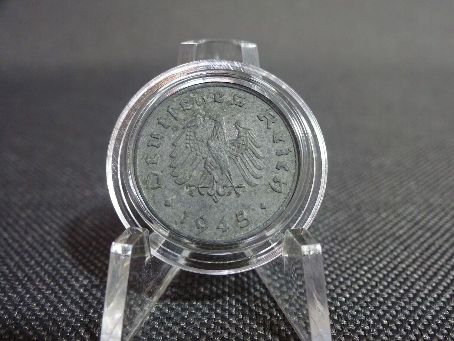 Münze Drittes Reich 1945 F 1 Reichspfennig Alliierte Besatzung Besetzung