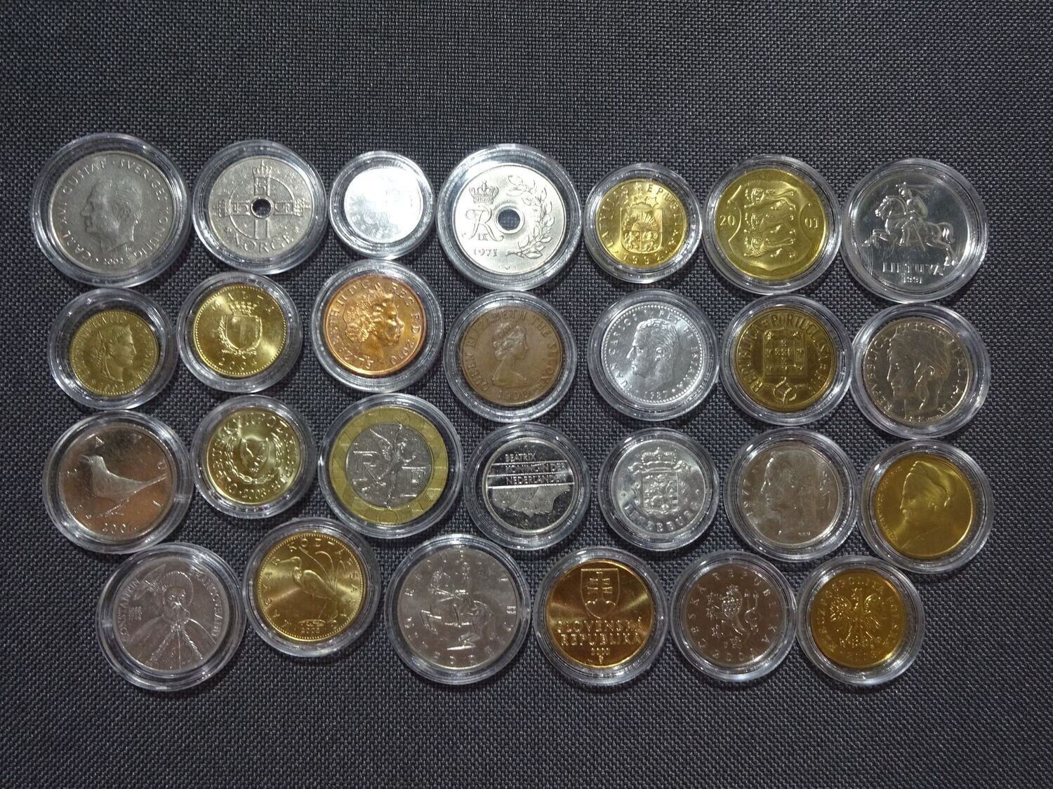 Münzen Set Europa 27x Länder 1970 - 2007 vor Euro Münzen Set Europa 27x Länder 1970 - 2007 vor Euro
