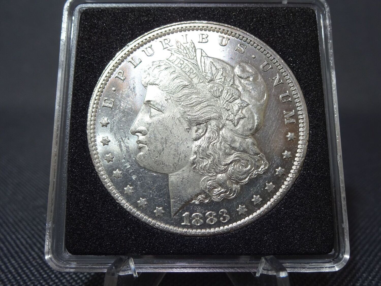 Silbermünze USA 1883 O 1 Morgan Dollar Liberty Eagle New Orleans Erhaltung!