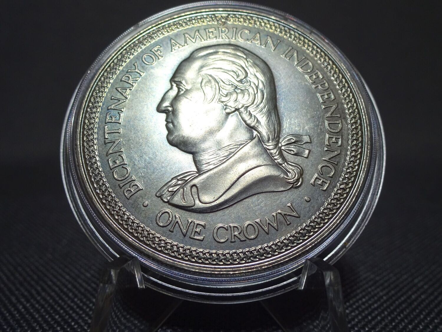 Münze Isle of Man 1976 1 Crown Krone 200 Jahre Amerikanische Unabhängigkeit Münze Isle of Man 1976 1 Crown Krone 200 Jahre Amerikanische Unabhängigkeit