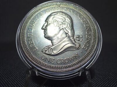Münze Isle of Man 1976 1 Crown Krone 200 Jahre Amerikanische Unabhängigkeit Münze Isle of Man 1976 1 Crown Krone 200 Jahre Amerikanische Unabhängigkeit