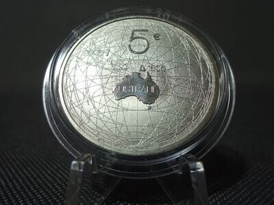 Silbermünze 2006 5 Euro Niederlande 400 Jahre Entdeckung Australiens