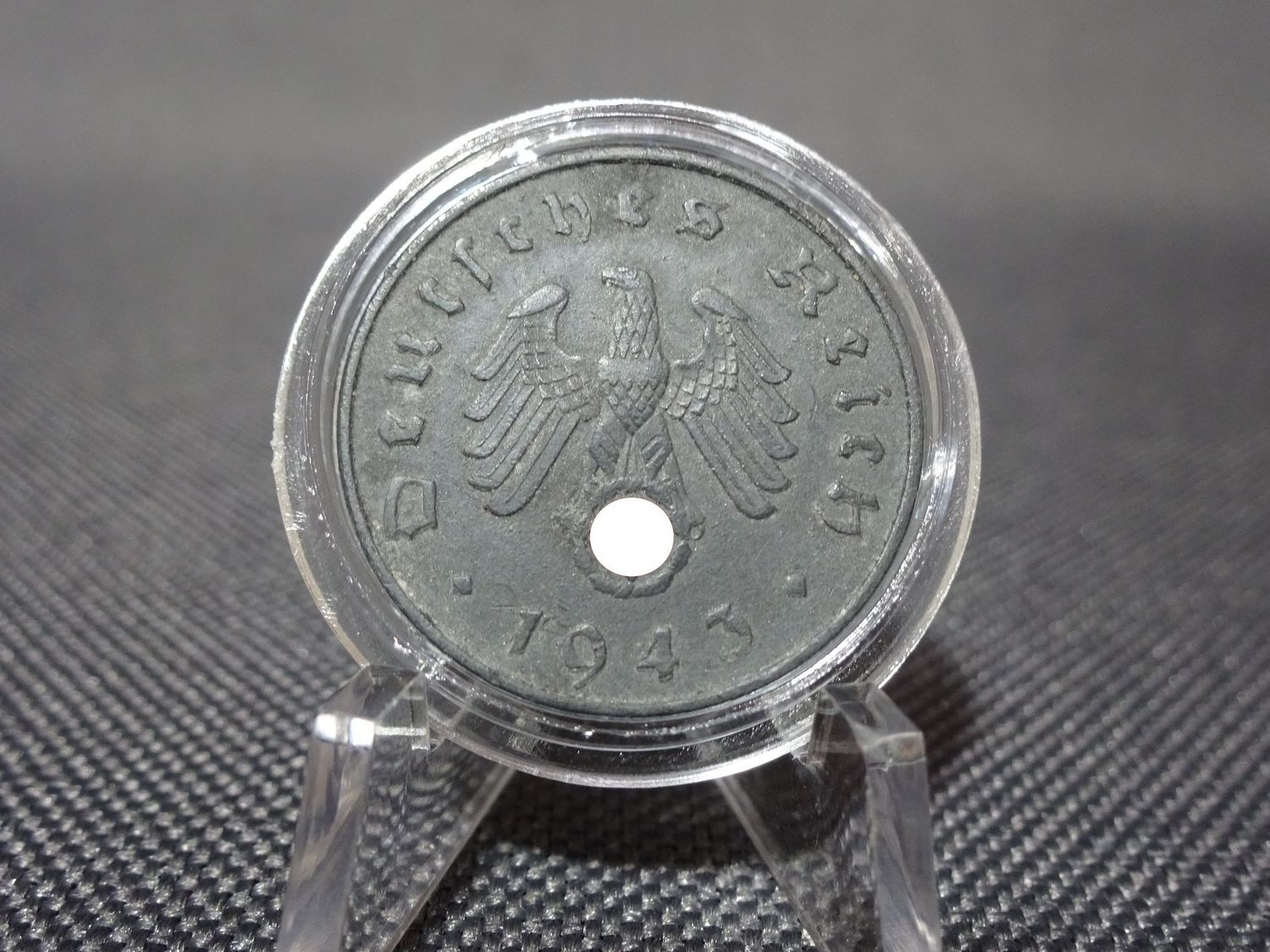 Münze Drittes Reich 1943 A 10 Reichspfennig Berlin Münze Drittes Reich 1943 A 10 Reichspfennig Berlin