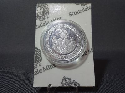 Silbermünze Samoa 2021 2 Tala Jesus Faith Good Fight 1 Oz Unze