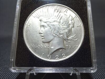 Silbermünze USA 1922 1 Peace Dollar Liberty Eagle Silbermünze USA 1922 1 Peace Dollar Liberty Eagle
