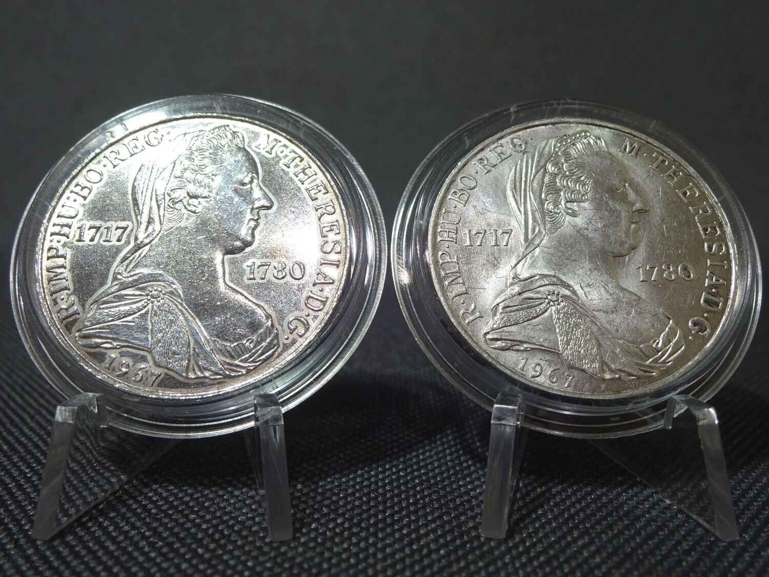 Silbermünzen Set Österreich 1967 25 Schilling Theresia
