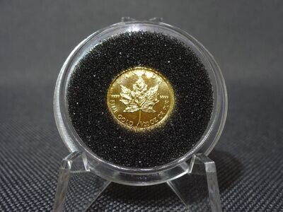 Goldmünze Kanada 1996 1 Dollar Maple Leaf 1/20 Oz Unze Erhaltung Goldmünze Kanada 1996 1 Dollar Maple Leaf 1/20 Oz Unze Erhaltung