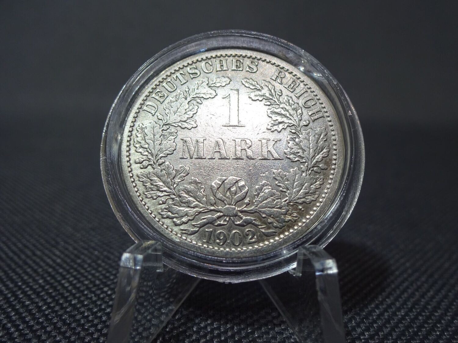 Silbermünze Deutsches Kaiserreich 1902 A 1 Mark Berlin