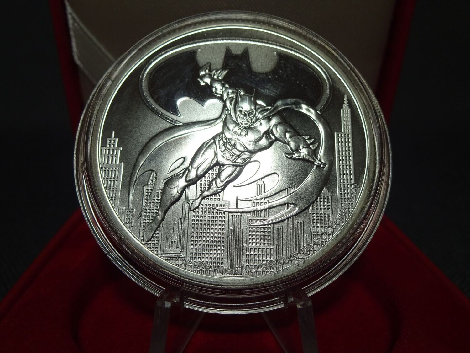Silbermünze Niue 2021 2 Dollars Batman DC Comics 1 Oz Unze