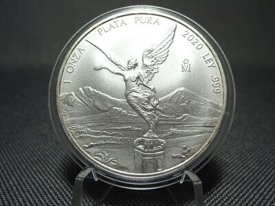 Silbermünze Mexiko 2020 Libertad Plata Pura Selten 1 Oz Unze Silbermünze Mexiko 2020 Libertad Plata Pura Selten 1 Oz Unze