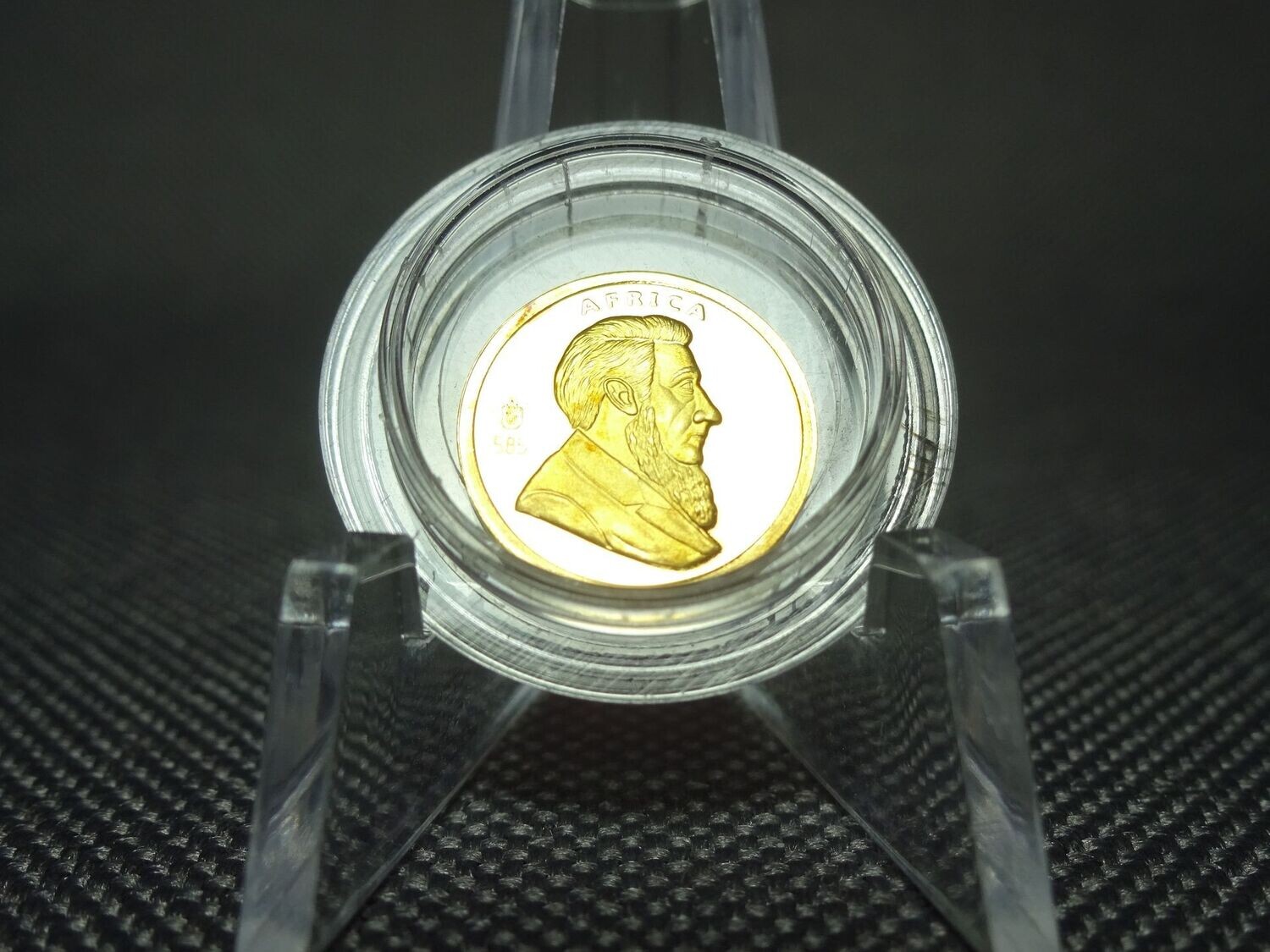 Goldmedaille Africa Paul Kruger Springbok 40 Years Investment PP Proof 0,5 g Goldmedaille Africa Paul Kruger Springbok 40 Years Investment PP Proof 0,5 g