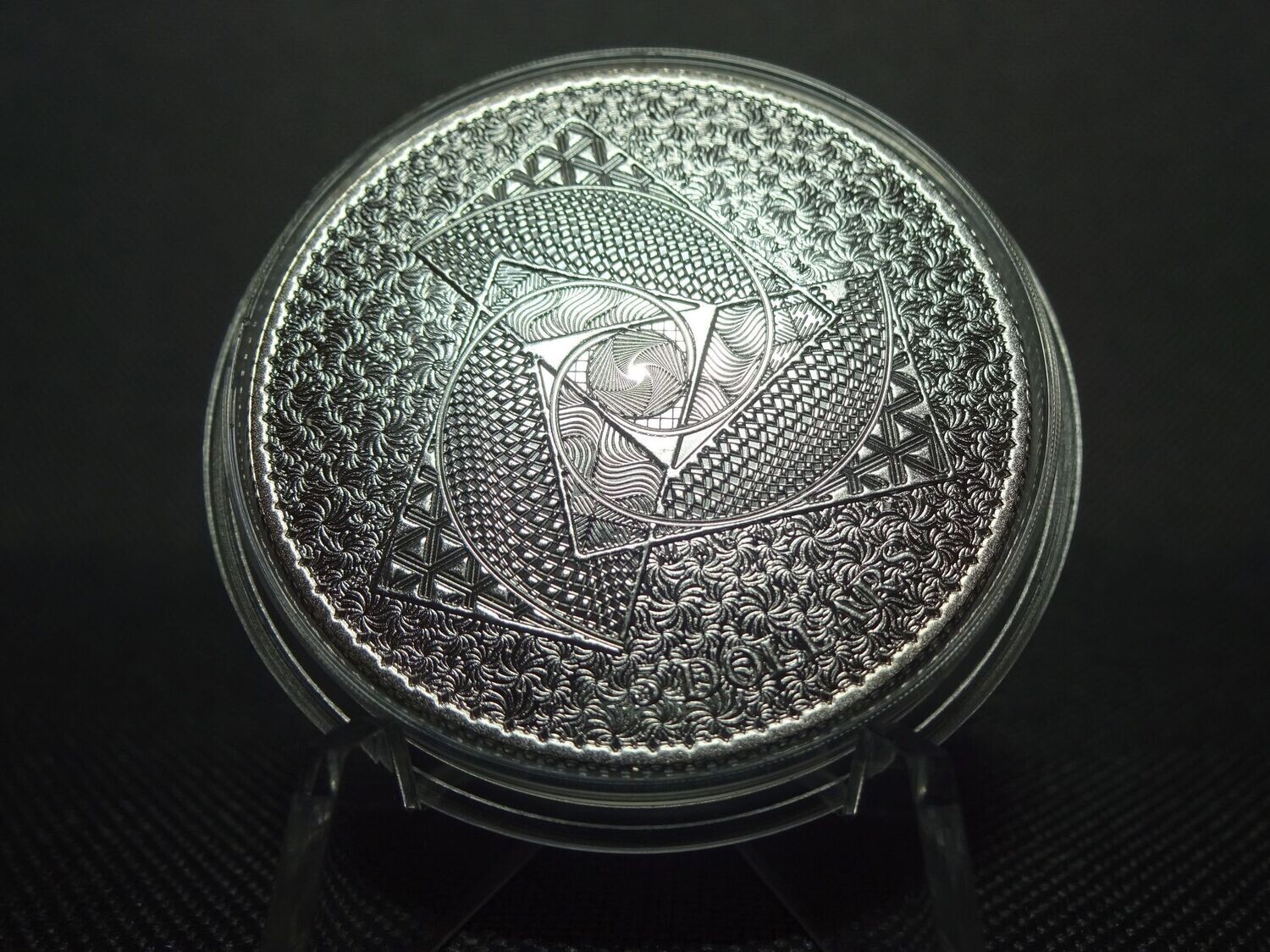 Silbermünze Tokelau 2022 5 Dollars Magnum Opus Goldener Schnitt 1 Oz Unze