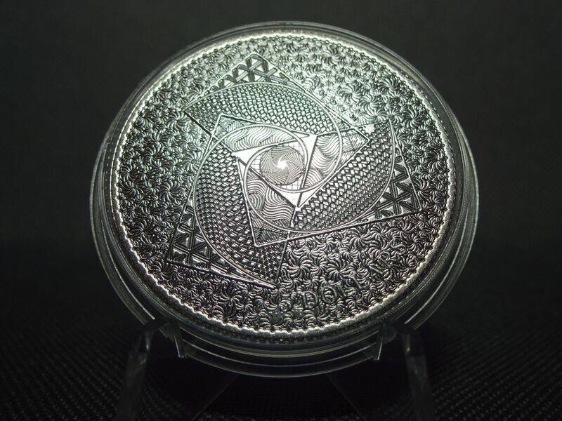 Silbermünze Tokelau 2022 5 Dollars Magnum Opus Goldener Schnitt 1 Oz Unze Silbermünze Tokelau 2022 5 Dollars Magnum Opus Goldener Schnitt 1 Oz Unze