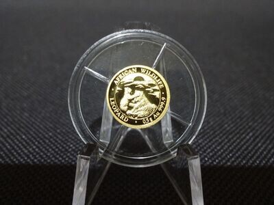 Goldmünze Somalia Leopard 2019 20 Shillings African Wildlife 0,5 g Goldmünze Somalia Leopard 2019 20 Shillings African Wildlife 0,5 g