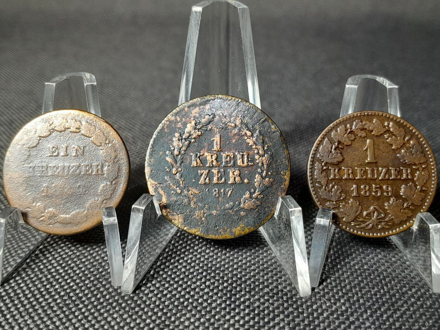 Münzen Set Altdeutschland 1817 1859 Nassau 1 Kreuzer Herzog Wilhelm I. Adolph Münzen Set Altdeutschland 1817 1859 Nassau 1 Kreuzer Herzog Wilhelm I. Adolph
