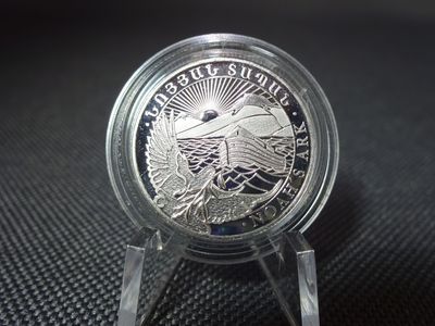 Silbermünze Armenien 2016 Arche Noah 100 Dram 1/4 Oz Unze Silbermünze Armenien 2016 Arche Noah 100 Dram 1/4 Oz Unze