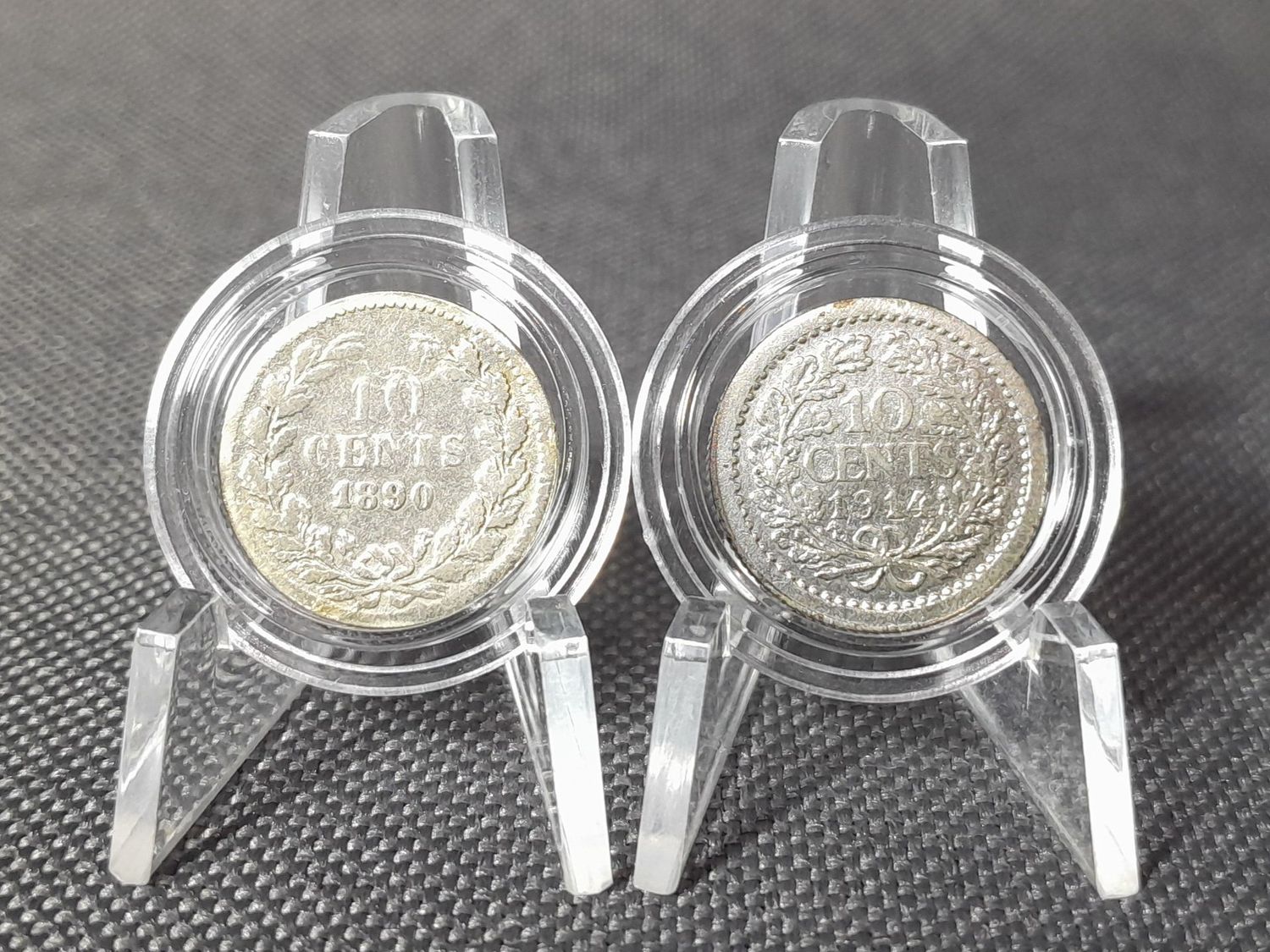 Silbermünzen Set 1890 1914 10 Cent Niederlande Willem Wilhemina Silbermünzen Set 1890 1914 10 Cent Niederlande Willem Wilhemina