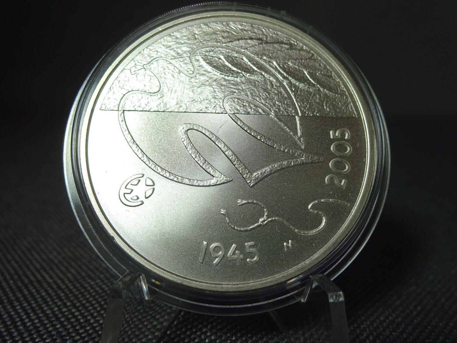 Silbermünze Finnland 2005 10 Euro Suomi 1945 Frieden
