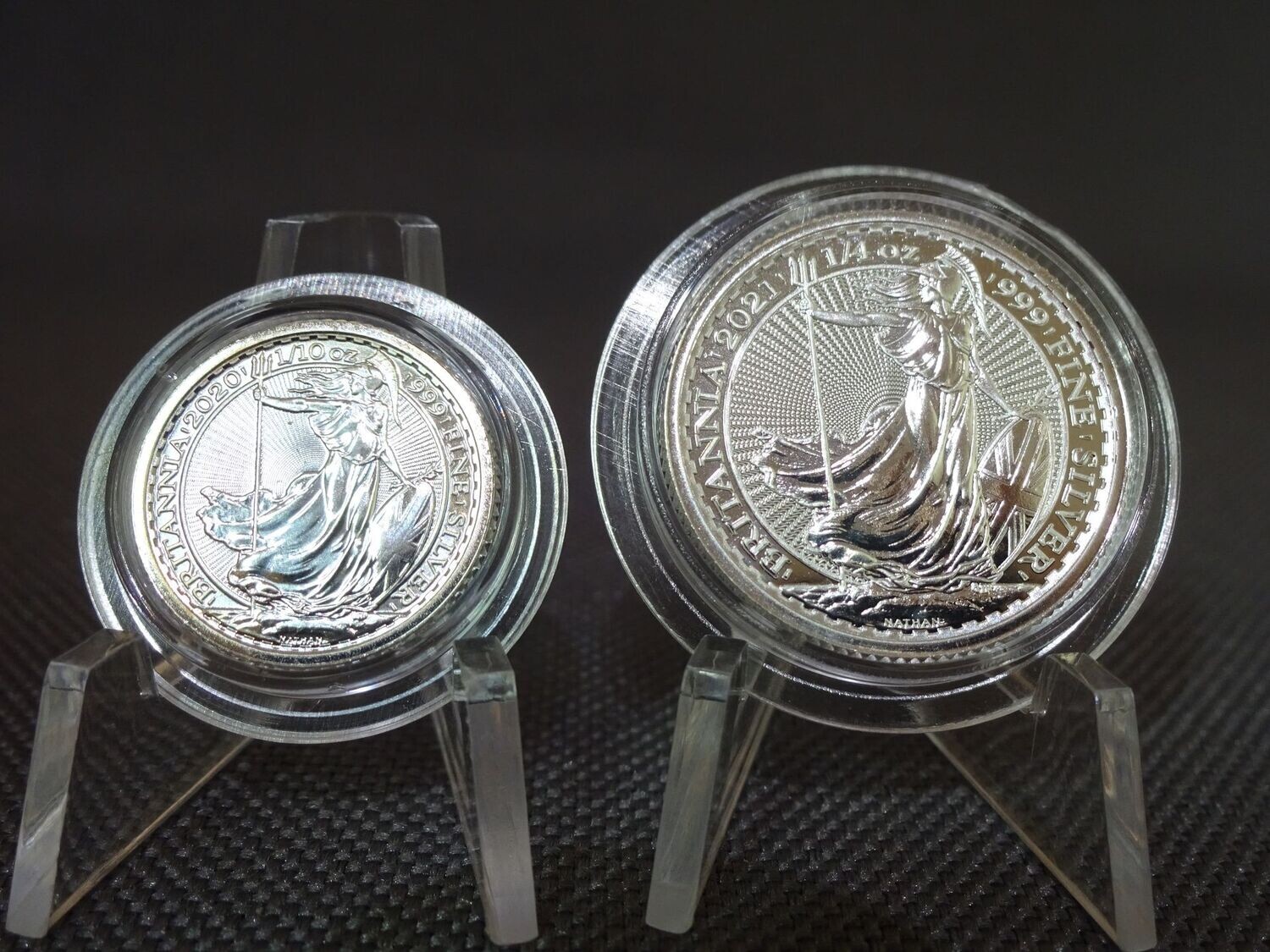 Silbermünzen-Set England 2020 2021 20 50 Pence Britannia 1/10 1/4 Oz Unze Silbermünzen-Set England 2020 2021 20 50 Pence Britannia 1/10 1/4 Oz Unze