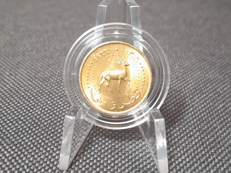 Münze 1966 ١٩٦٦ Dubai Katar Qatar 1 Dirham Britisches Protektorat Emirat Erhaltung!