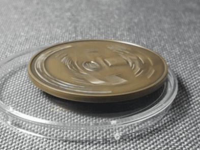 Medaille Deutschland 1970 Seenotrettung Er Zahlt Trinkspiel Jeton Spinner Kreisel Token