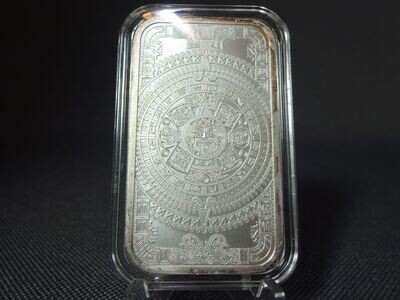 Silberbarren USA Maya Azteken Kalender Aztec 1 Oz Unze