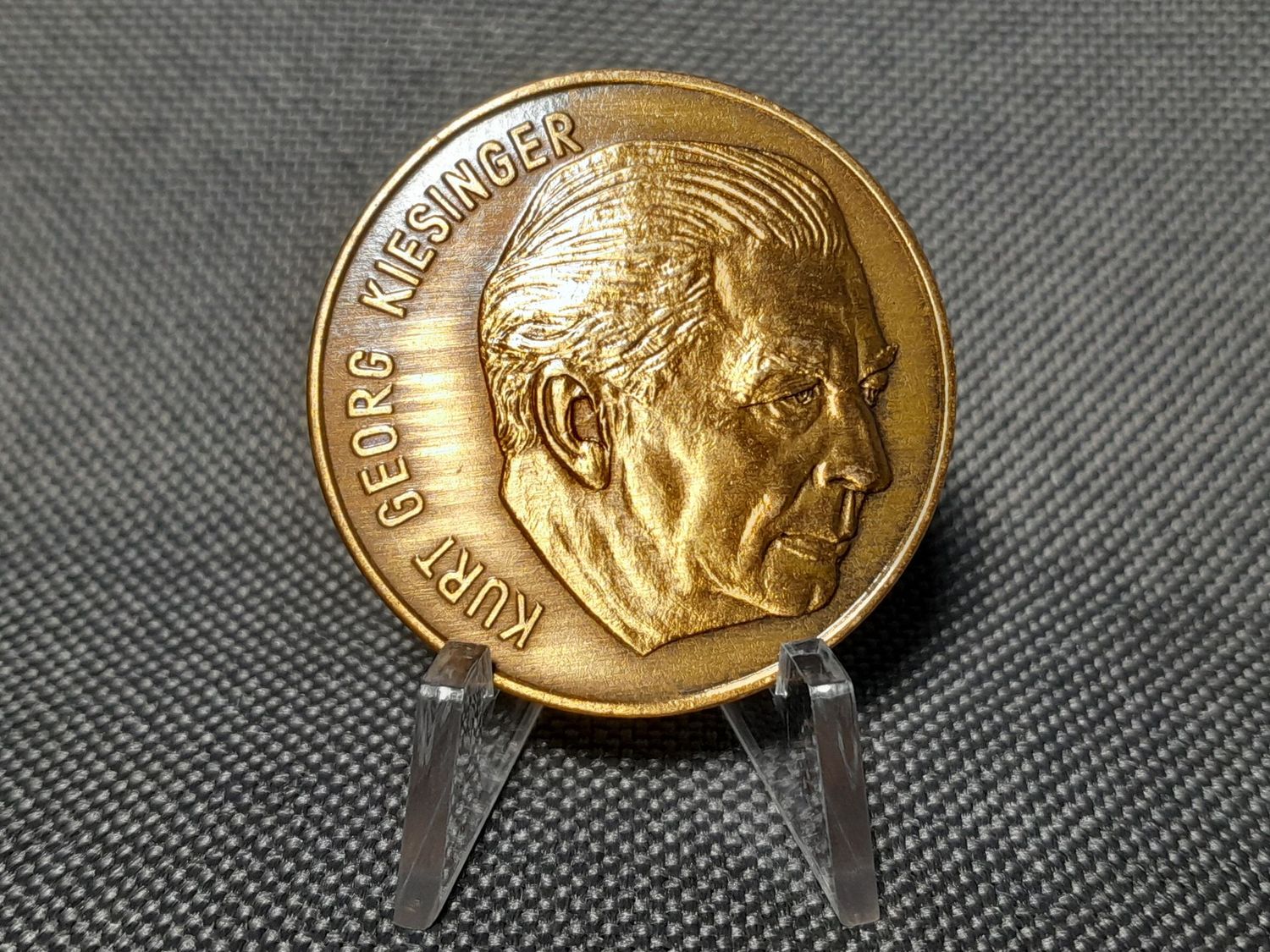 Medaille Deutschland CDU Propaganda 1969 Kurt Georg Kiesinger Token Jeton Erhaltung Medaille Deutschland CDU Propaganda 1969 Kurt Georg Kiesinger Token Jeton Erhaltung