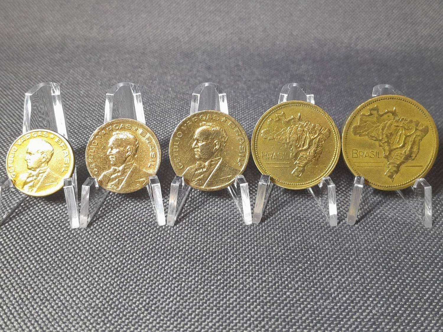 Münzen Set Brasilien 1944 1945 1946 10 20 50 Centavos 1 2 Cruzeiros Münzen Set Brasilien 1944 1945 1946 10 20 50 Centavos 1 2 Cruzeiros