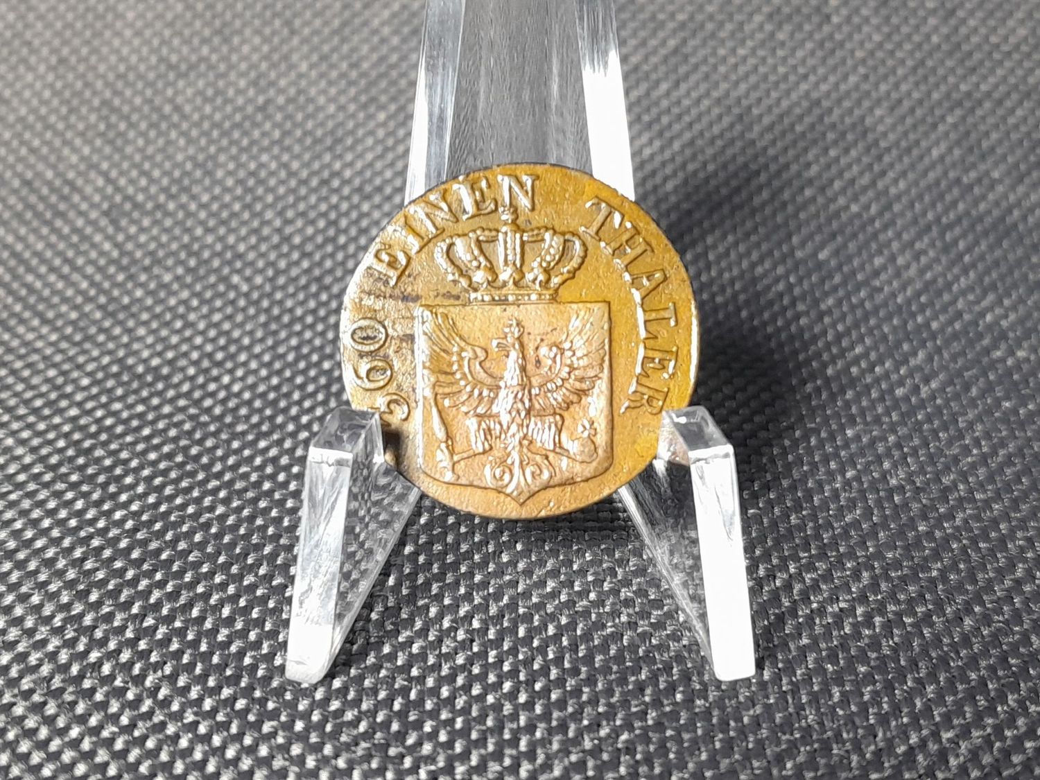 Münze Altdeutschland 1828 A 1 Pfennig Preussen Friedrich Wilhelm III. Erhaltung