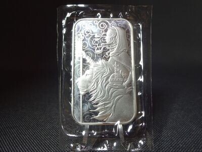 Silberbarren England 2021 Una & Löwe Lion Royal Mint 1 Oz Unze