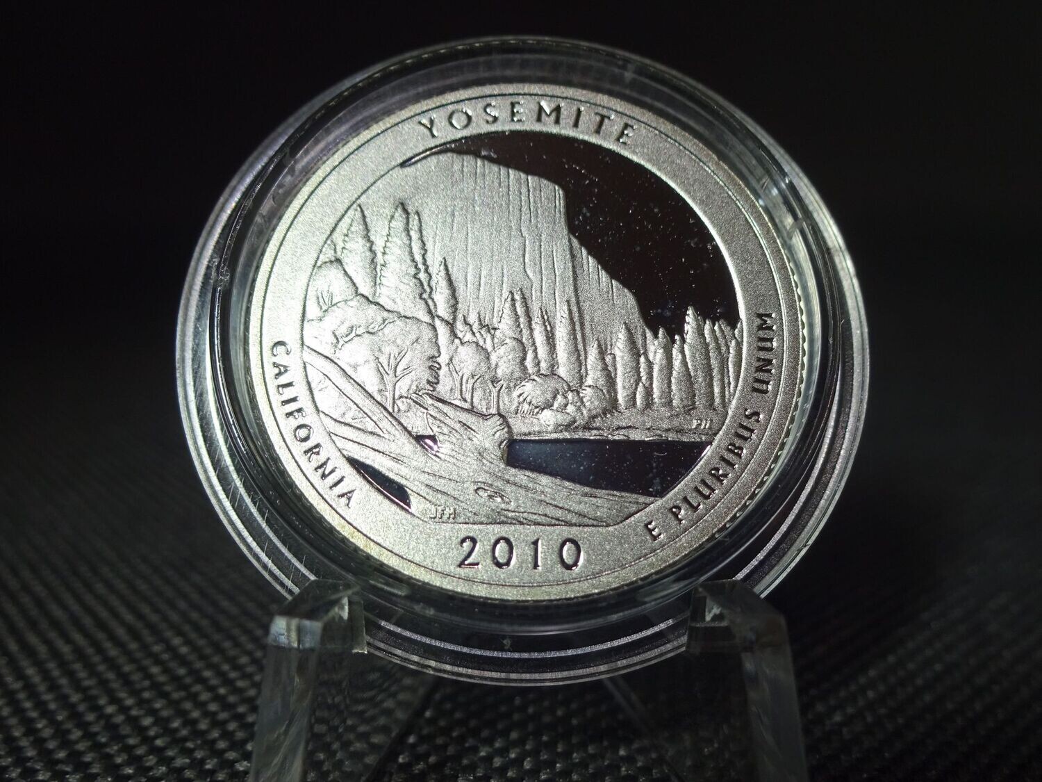Silbermünze USA 2010 1/4 Quarter Dollar Yosemite Nationalpark California Washington Liberty Proof Silbermünze USA 2010 1/4 Quarter Dollar Yosemite Nationalpark California Washington Liberty Proof